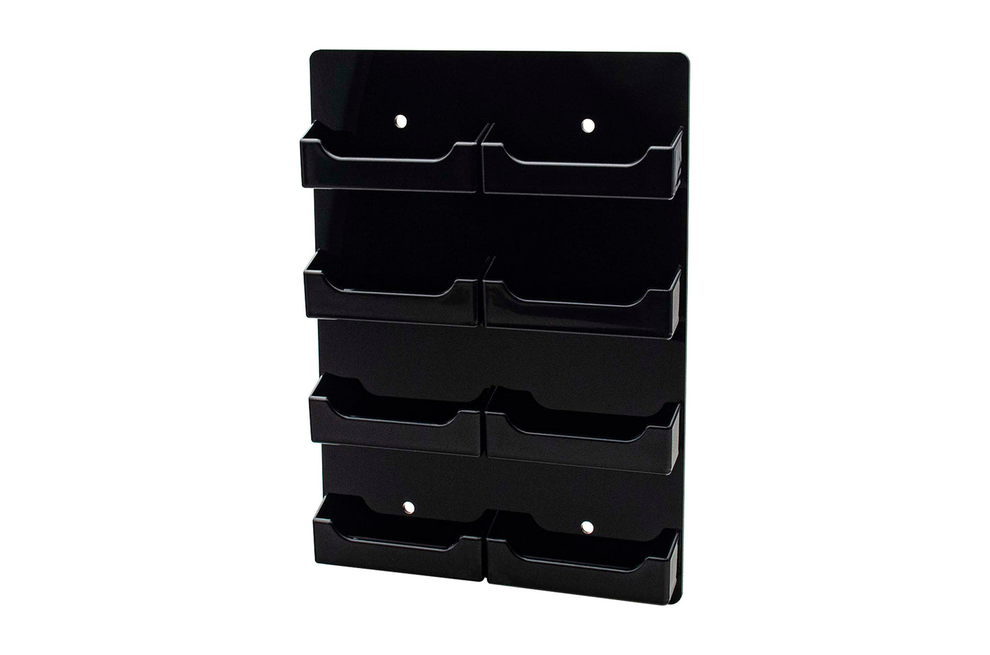 8 Pocket Wall Mount Business Card Holder