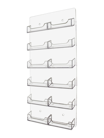 12 Pocket Hanging Business and Gift Card Rack