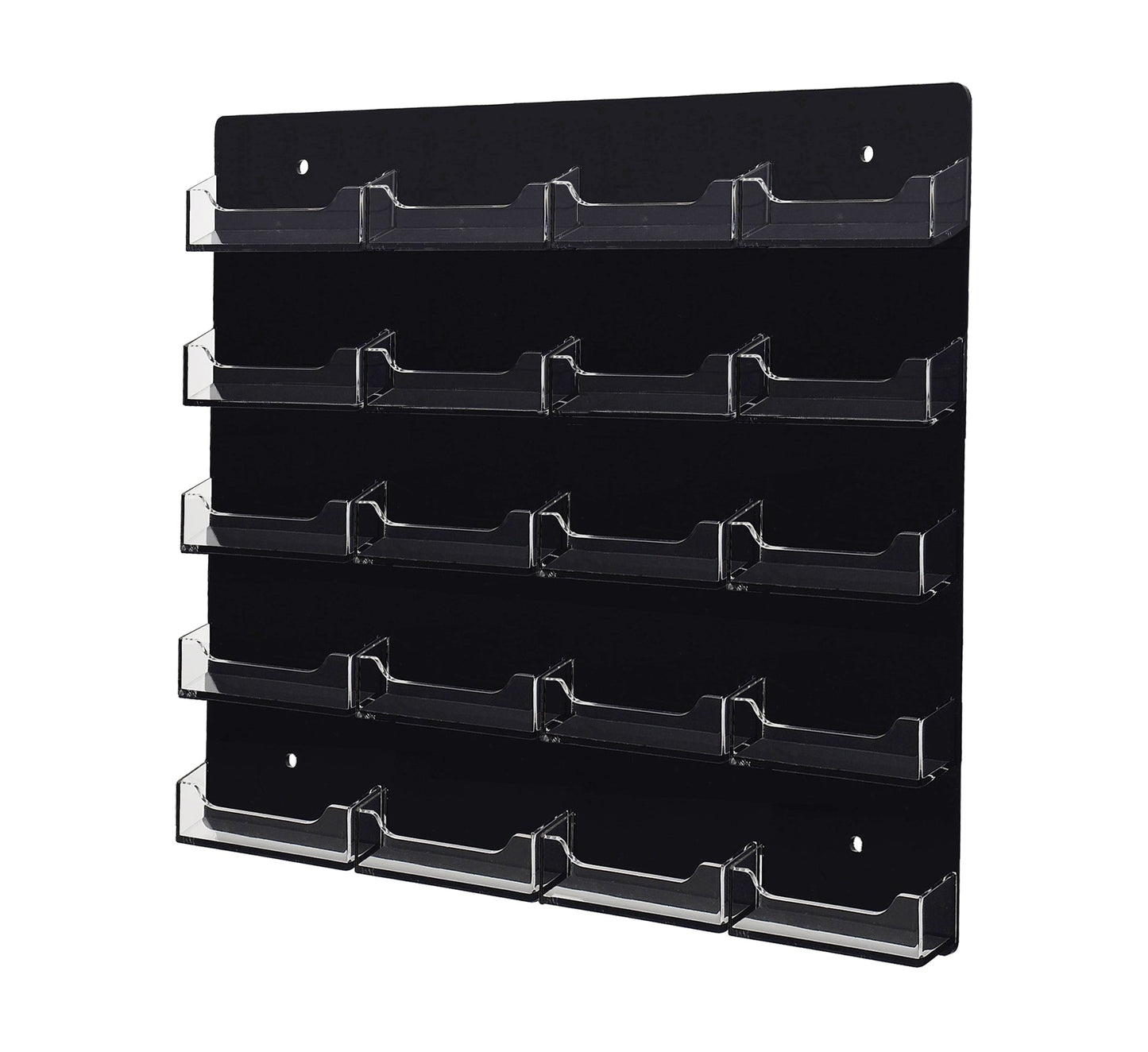 20 Pocket Wall Mount Business Card Holder