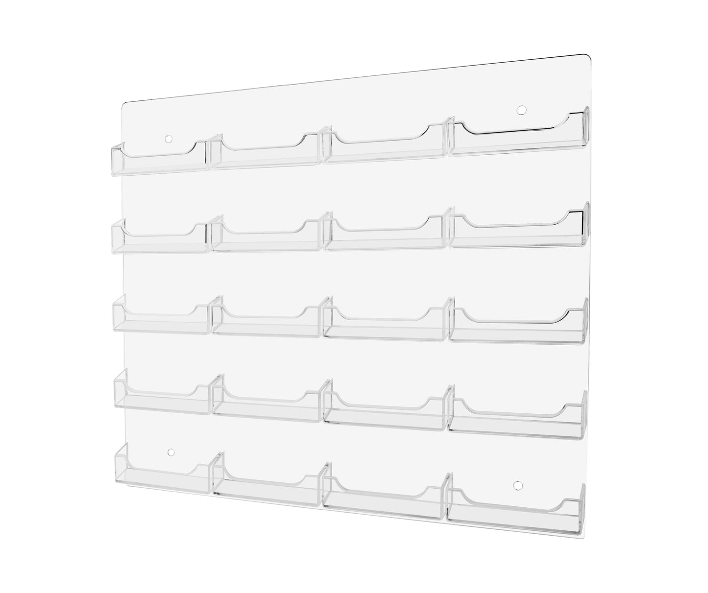 20 Pocket Wall Mount Business Card Holder