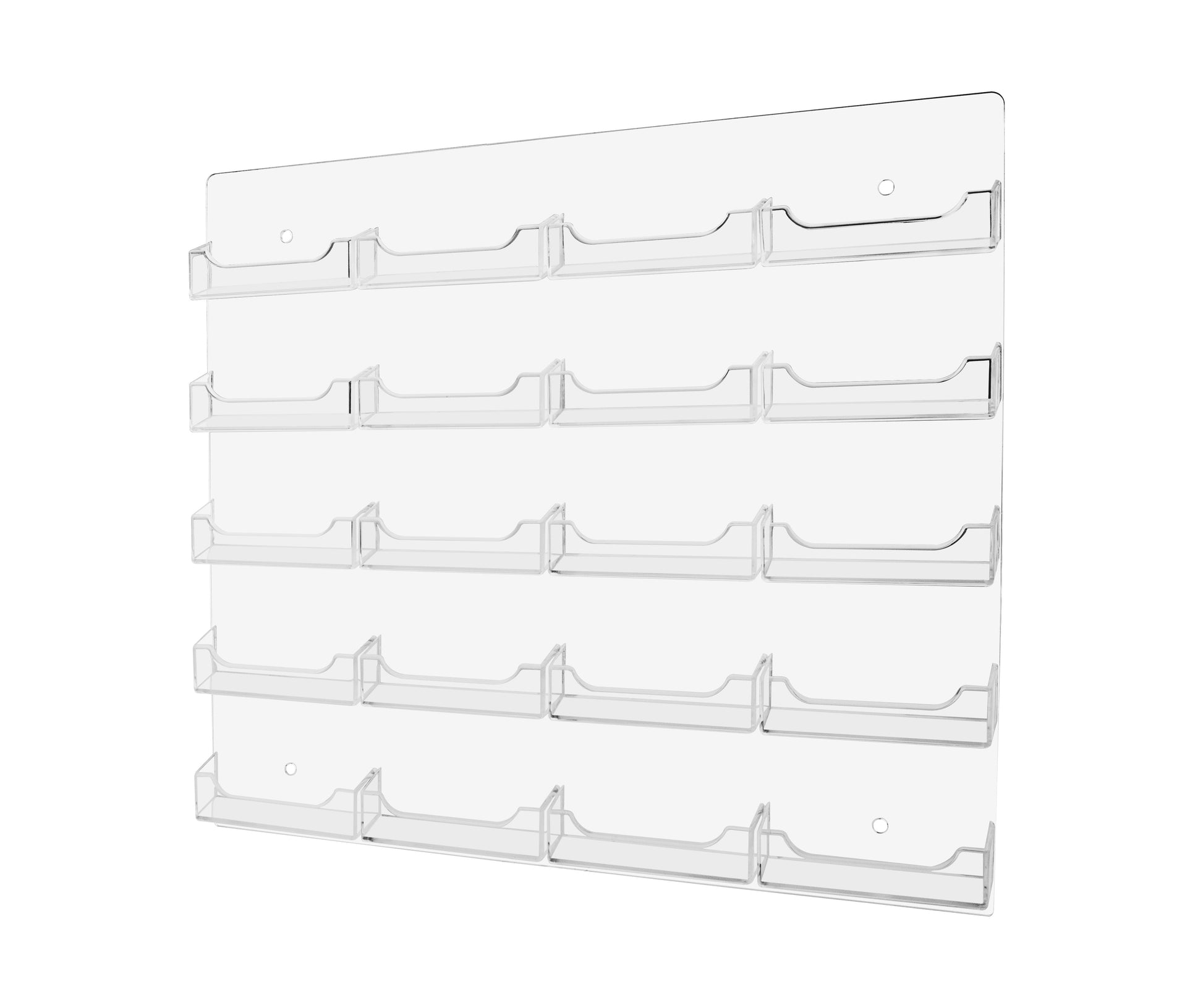 20 Pocket Wall Mount Business Card Holder