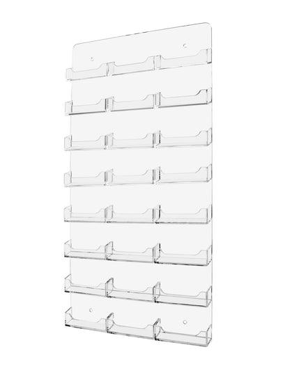 24 Pocket Wall Mount Business and Gift Card Holder