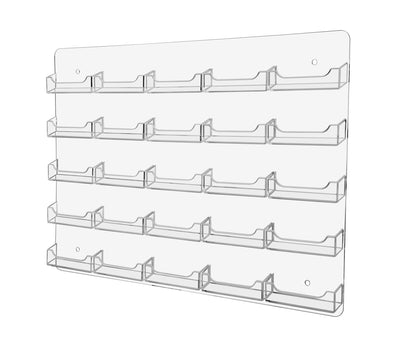 25 Pocket Hanging Business Card Holder