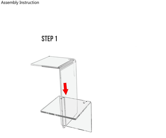 Multi Tier Tree Layout Platform Riser assembly step one