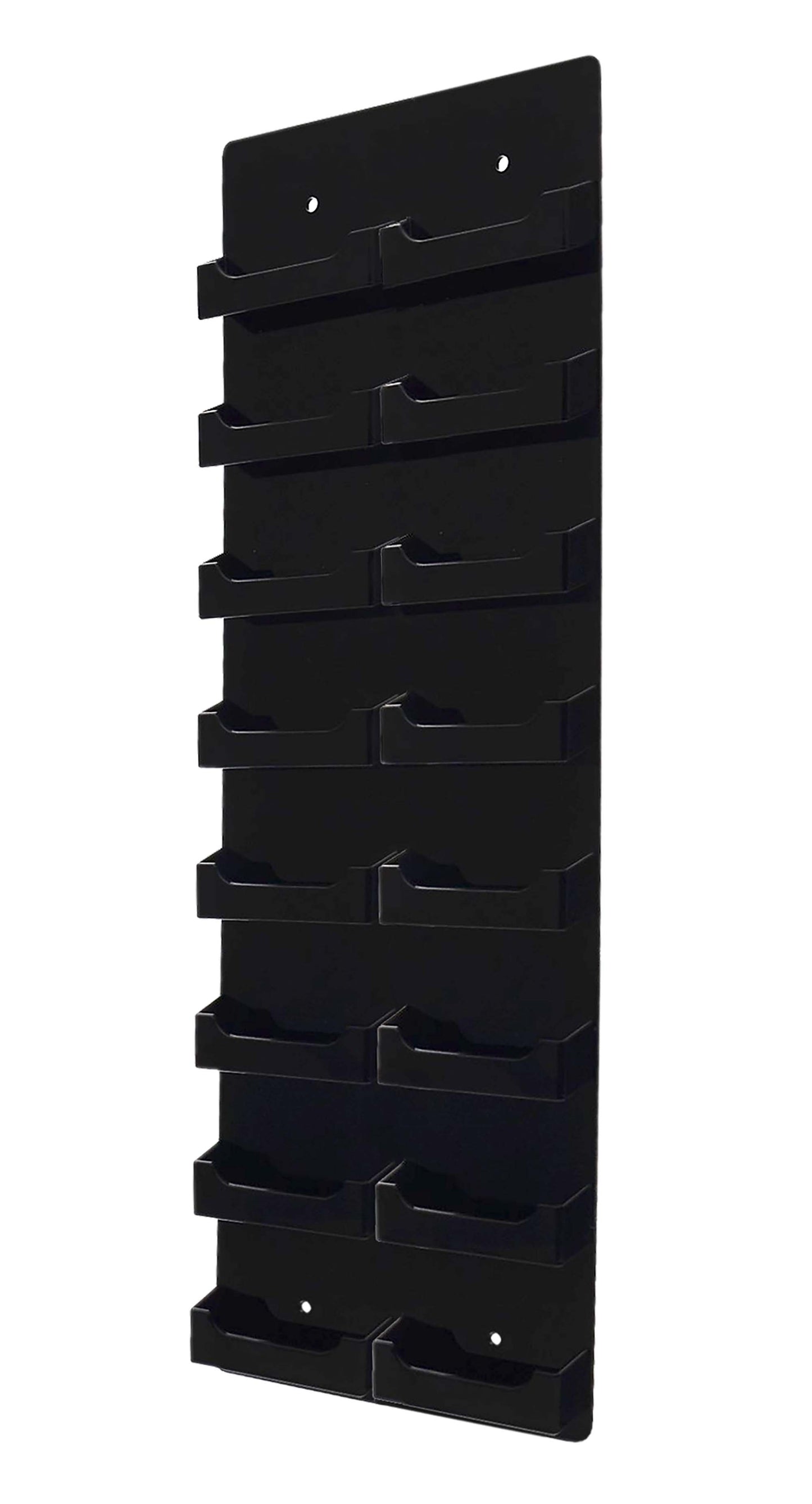 16 Pocket Wall Mount Business Card Holder