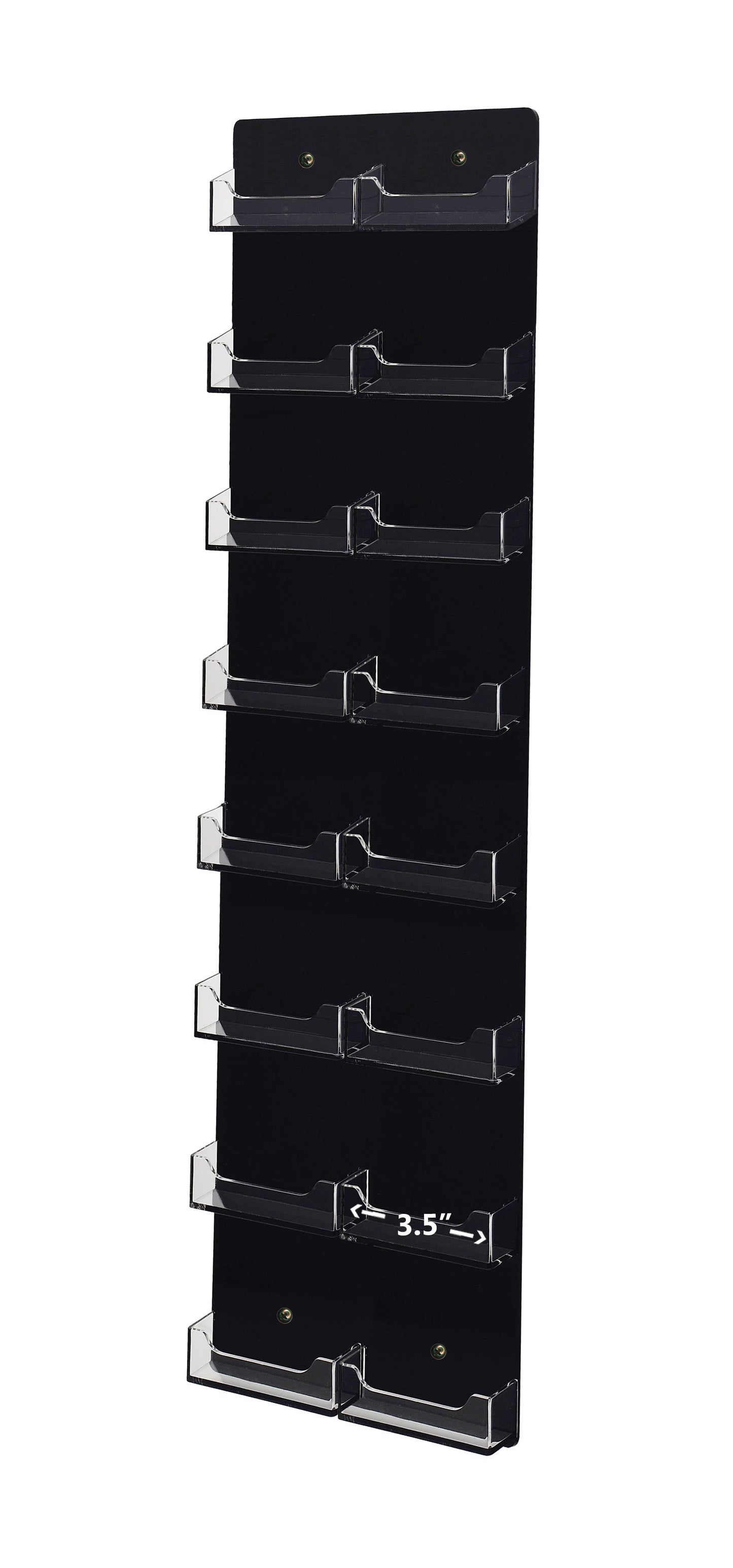 16 Pocket Wall Mount Business Card Holder