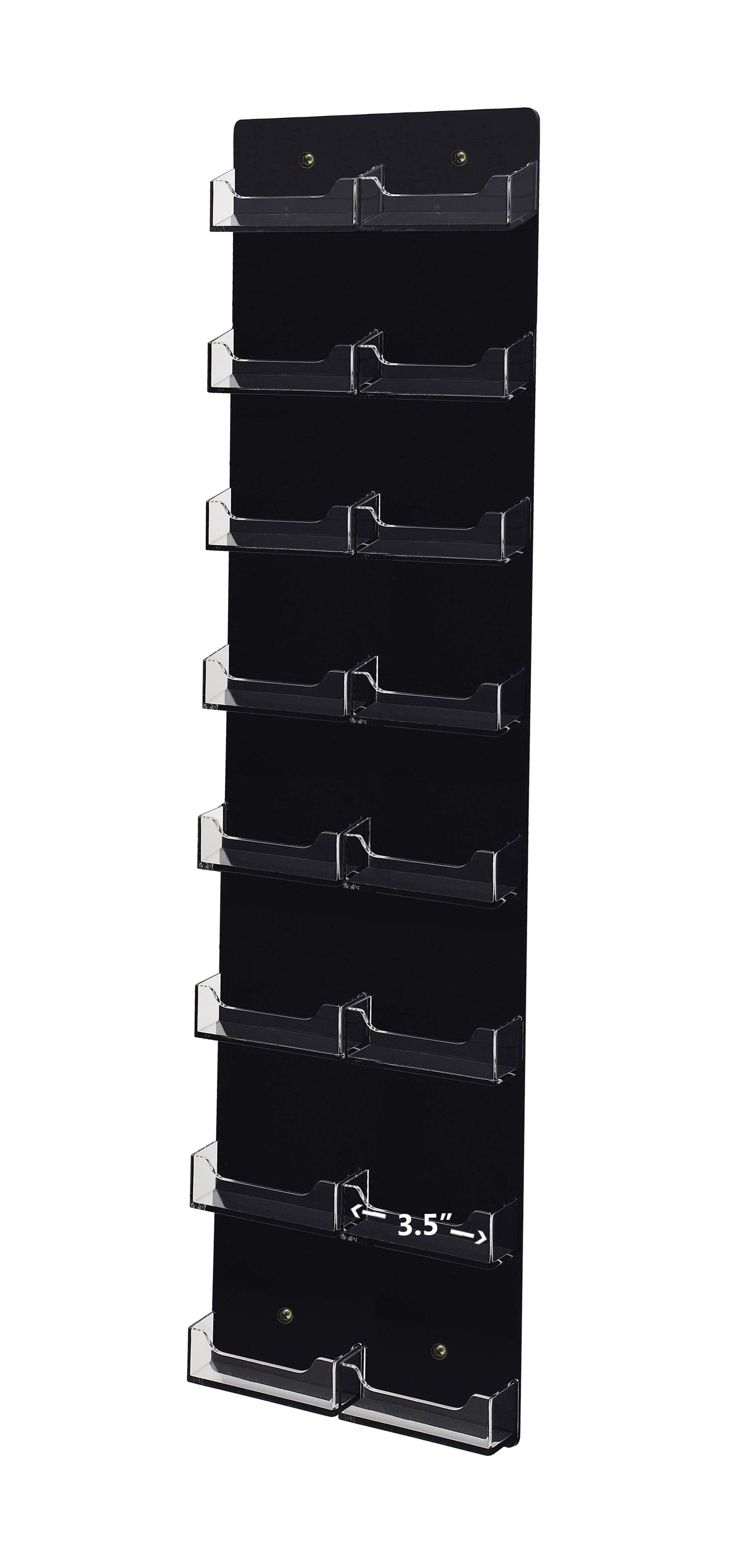 16 Pocket Wall Mount Business Card Holder