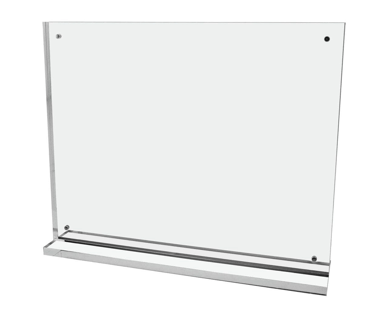 11"W x 8.5"H Sign Display with Base Photo Holder Thick Acrylic
