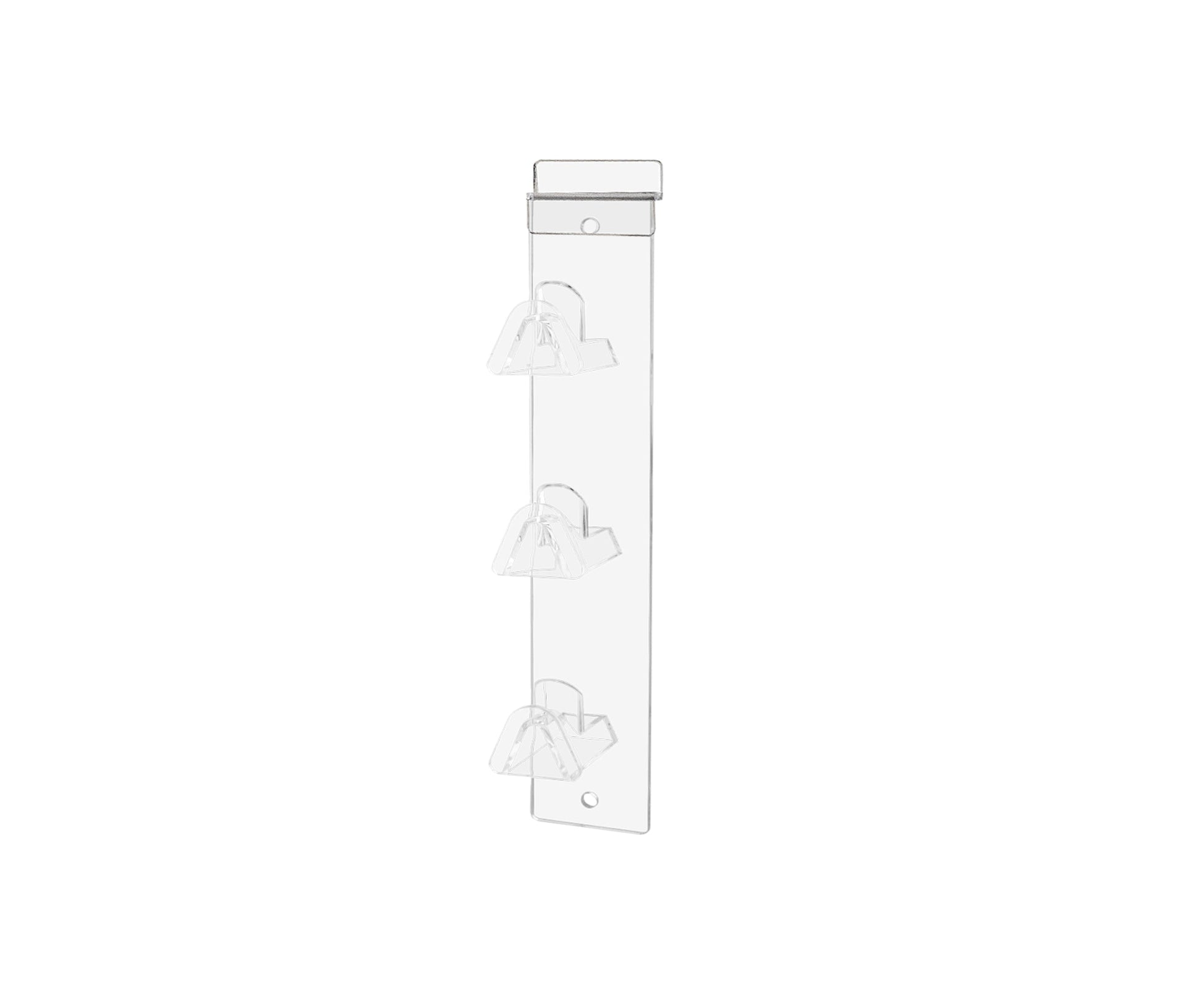 Slatwall Eyewear Holder 3 Tier Hanging Acrylic Rack