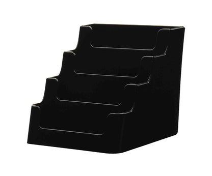 4 Pocket Tiered Retail Gift Card Display Business Card Holder