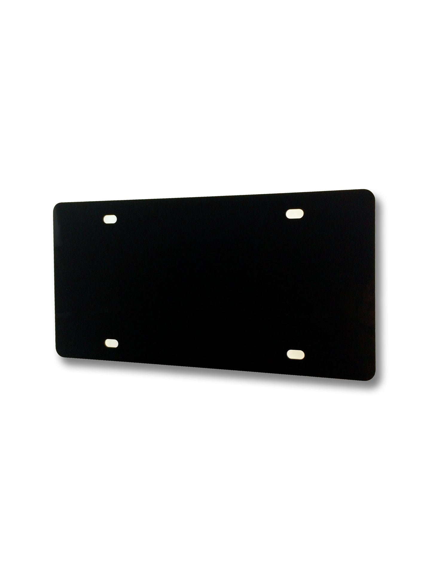 Blank License Plate Cover Laser Cut Acrylic with 4 Holes