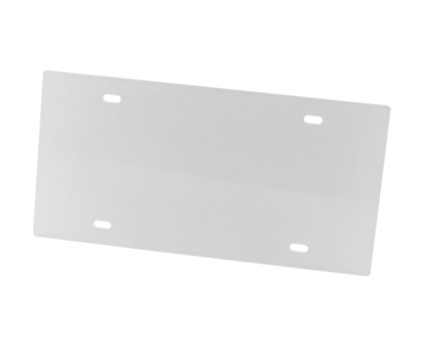 Blank License Plate Cover Laser Cut Acrylic with 4 Holes