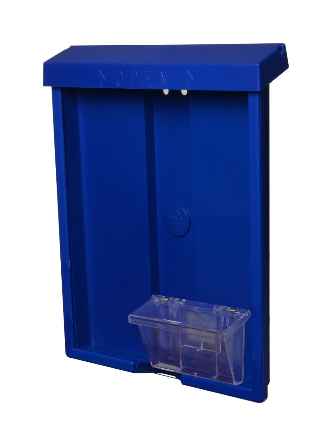 8.5"W x 11"H Outdoor Flyer Holder Wall Brochure Box with Card Bin
