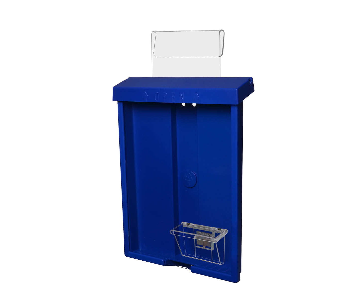 8.5"W x 11"H Outdoor Window Hook Catalog Holder with Card Box