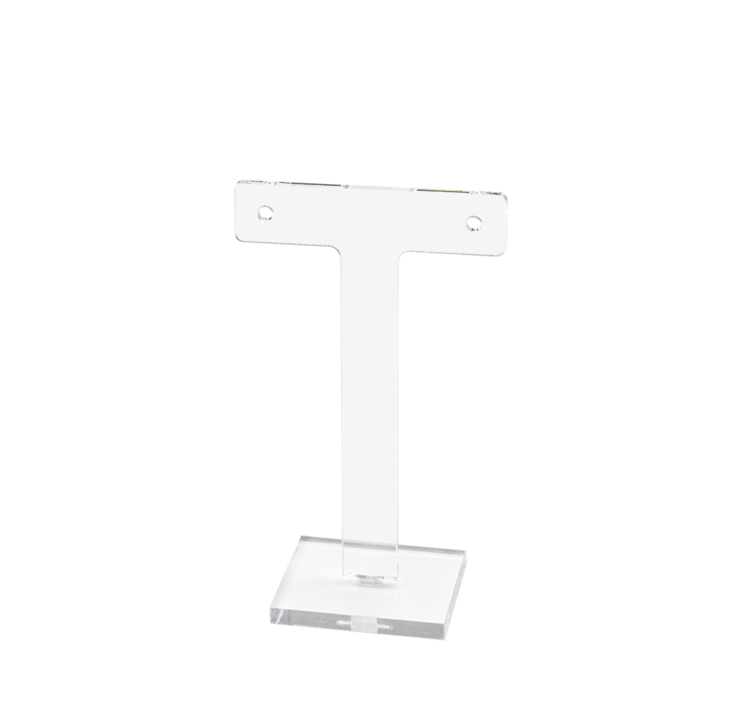 4"H T Bar Small Earring Stand Showcase Counter Display Acrylic