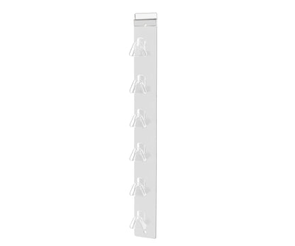 Slatwall Eyewear Holder 6 Tier Hanging Acrylic Rack
