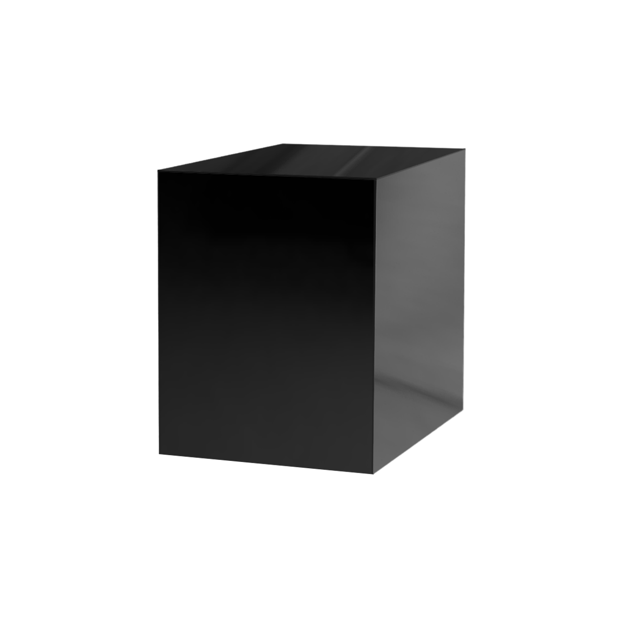 Glossy Black Display Bin