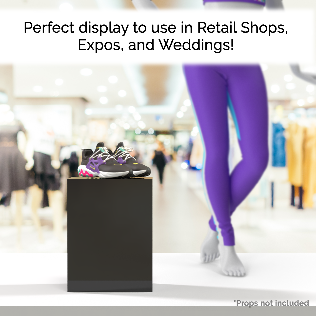 12" x 12" x 16" Acrylic Retail Display Box