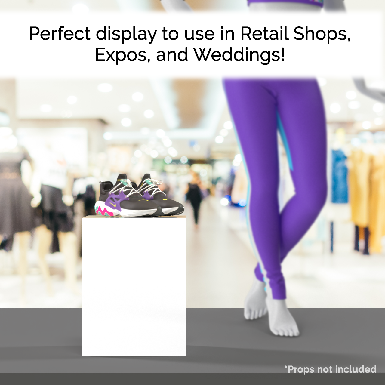 12" x 12" x 16" Acrylic Retail Display Box