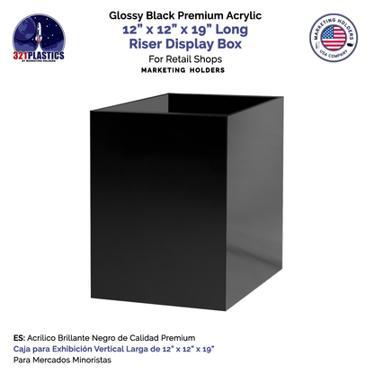 Black Retail Display Box