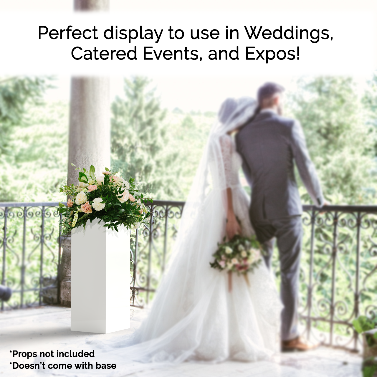 Wedding Flower Display Stand