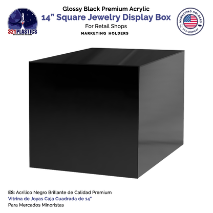 Black Retail Display Box
