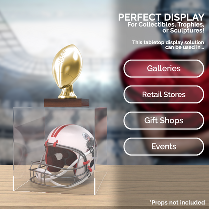 15" Square Acrylic Retail Display Box