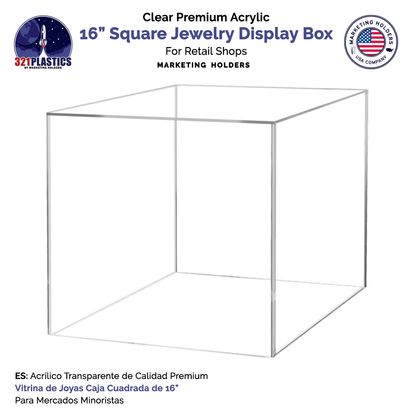 Clear Lucite Display Caddy