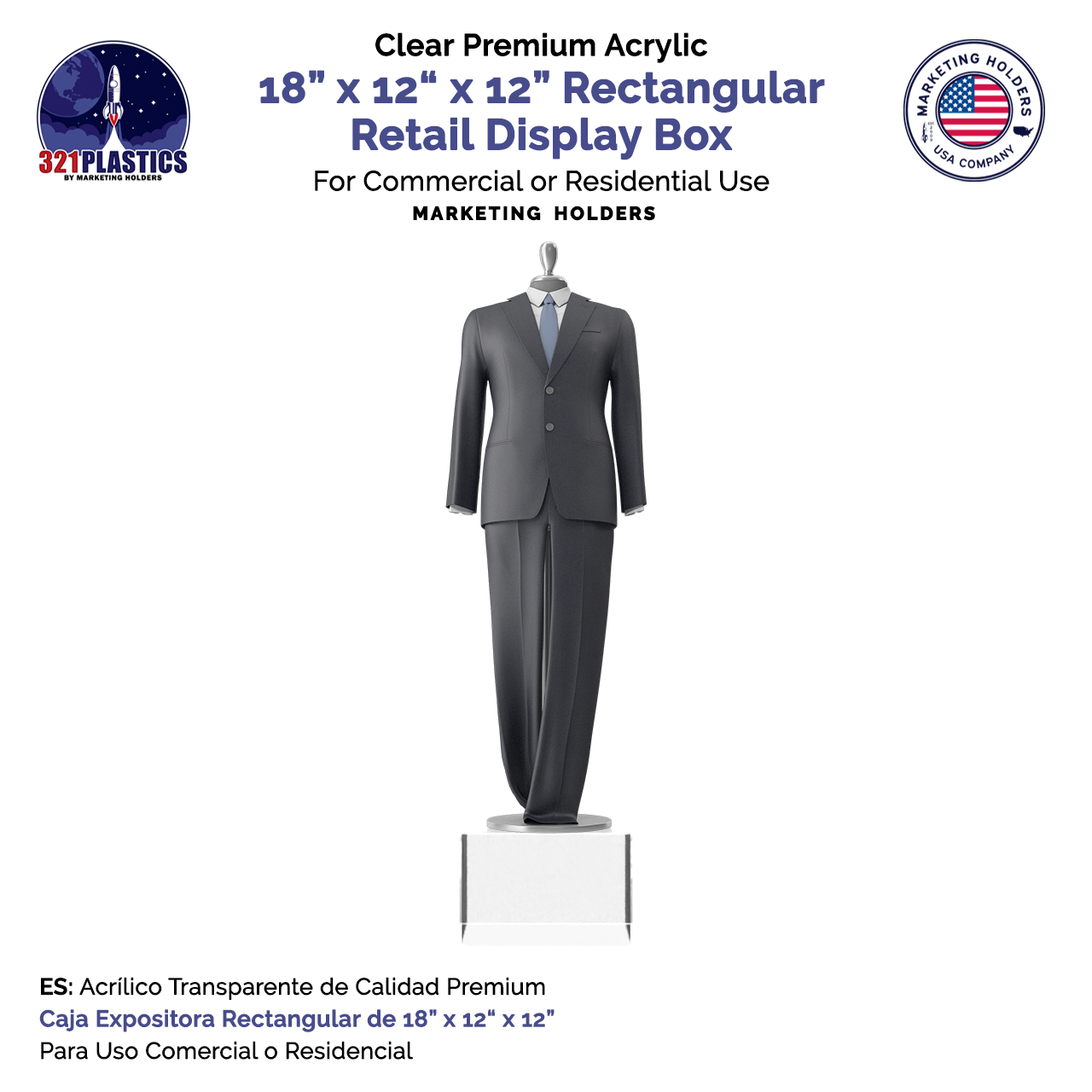 Twelve Inch High Retail Box