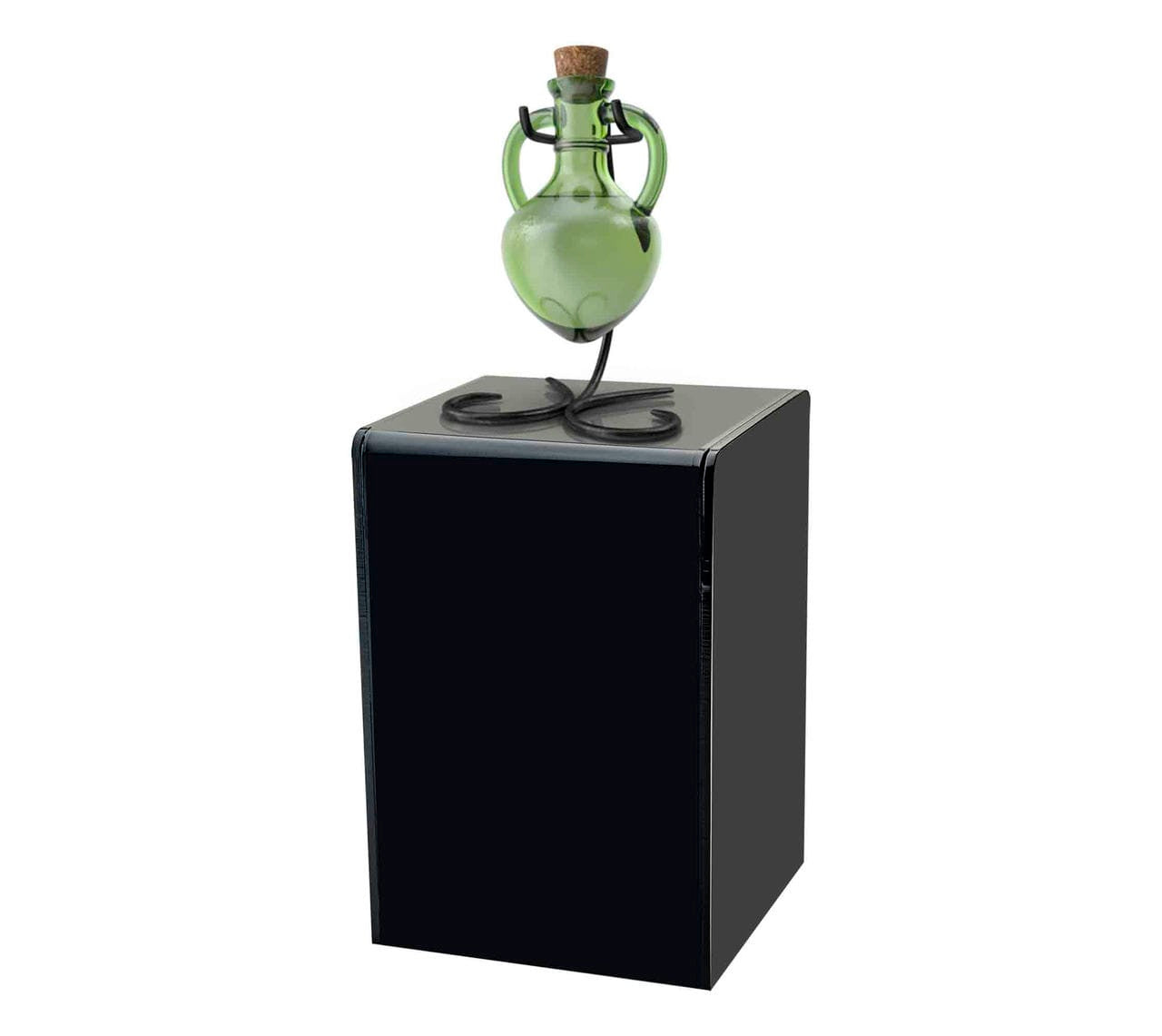 4" x 4" x 6" Rectangular Black Acrylic Retail Display Box