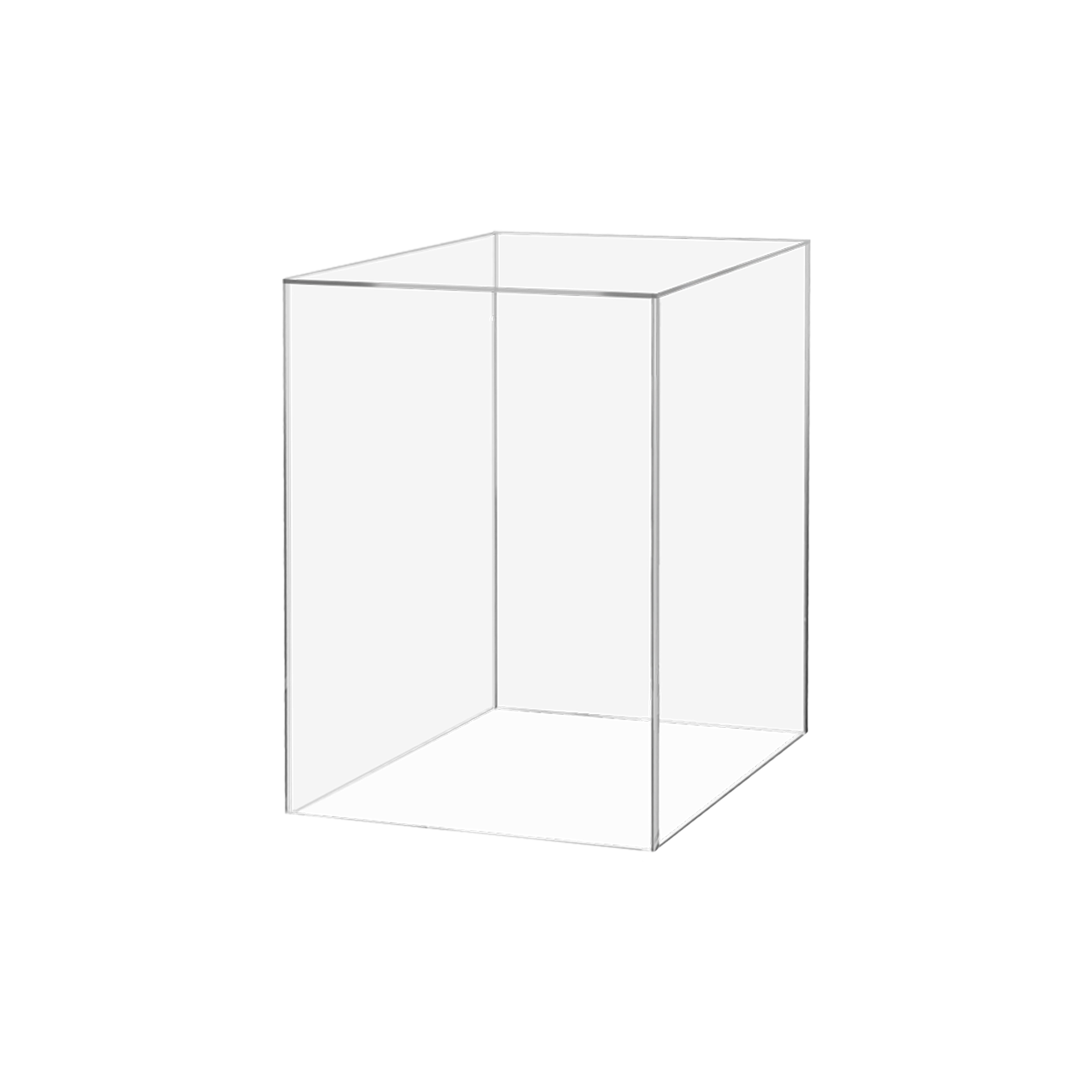 Clear Acrylic Cube