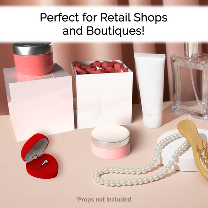 5" Square Acrylic Retail Display Box