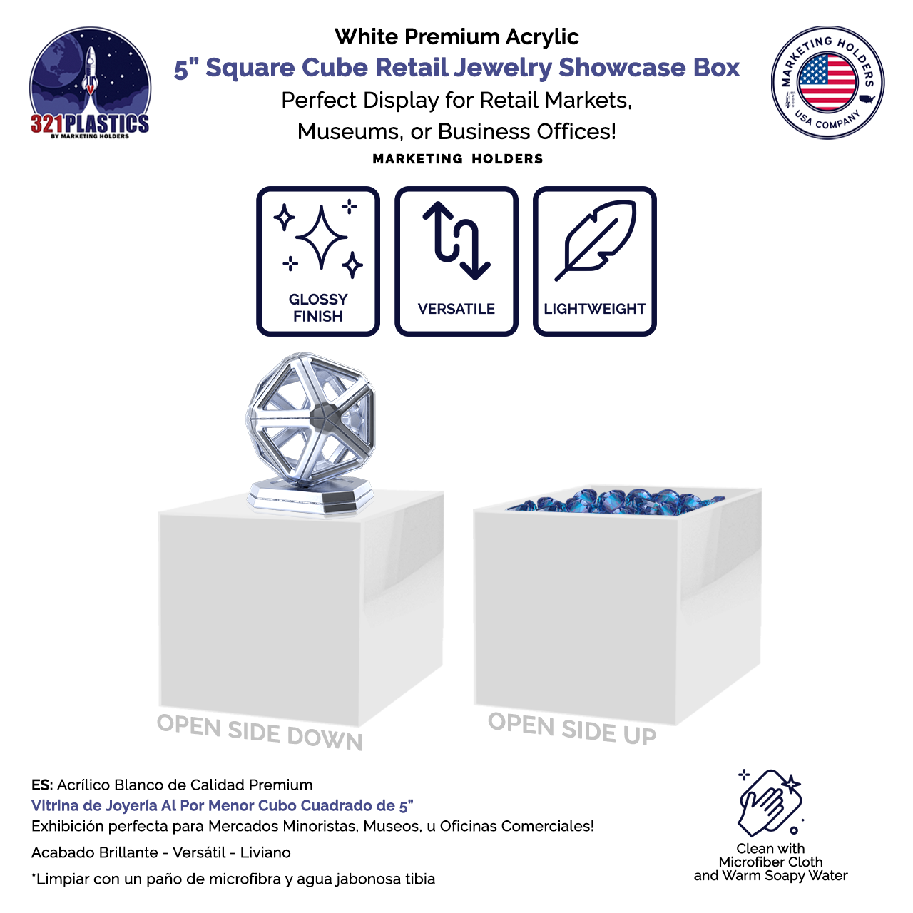 Retail Jewelry Showcase Box