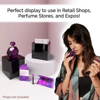 6" Square Acrylic Retail Display Box