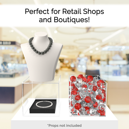 6" Square Acrylic Retail Display Box