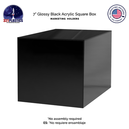 Black Display Cube