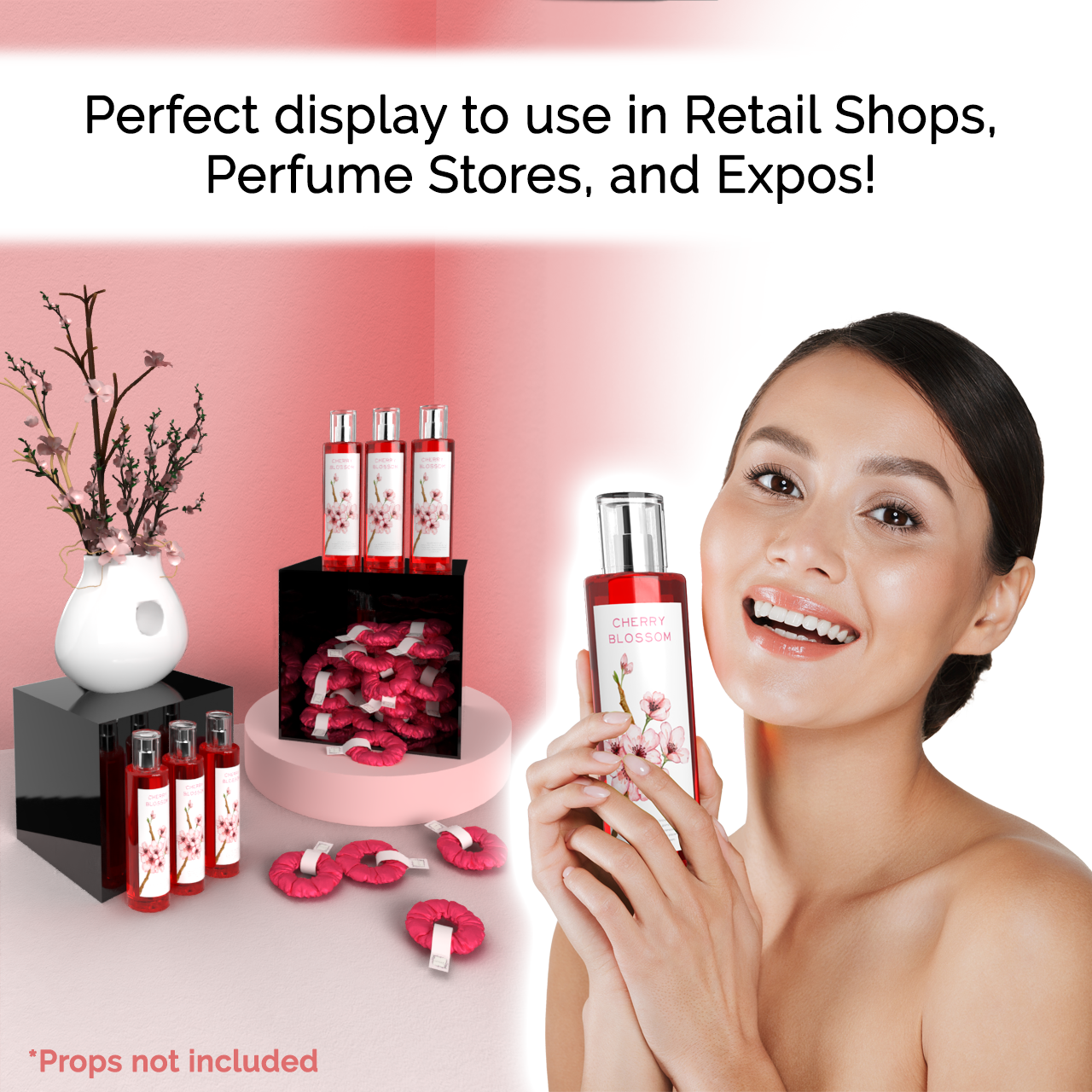 8" Square Acrylic Retail Display Box