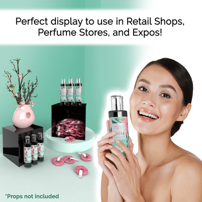 Black Showcase Pedestal