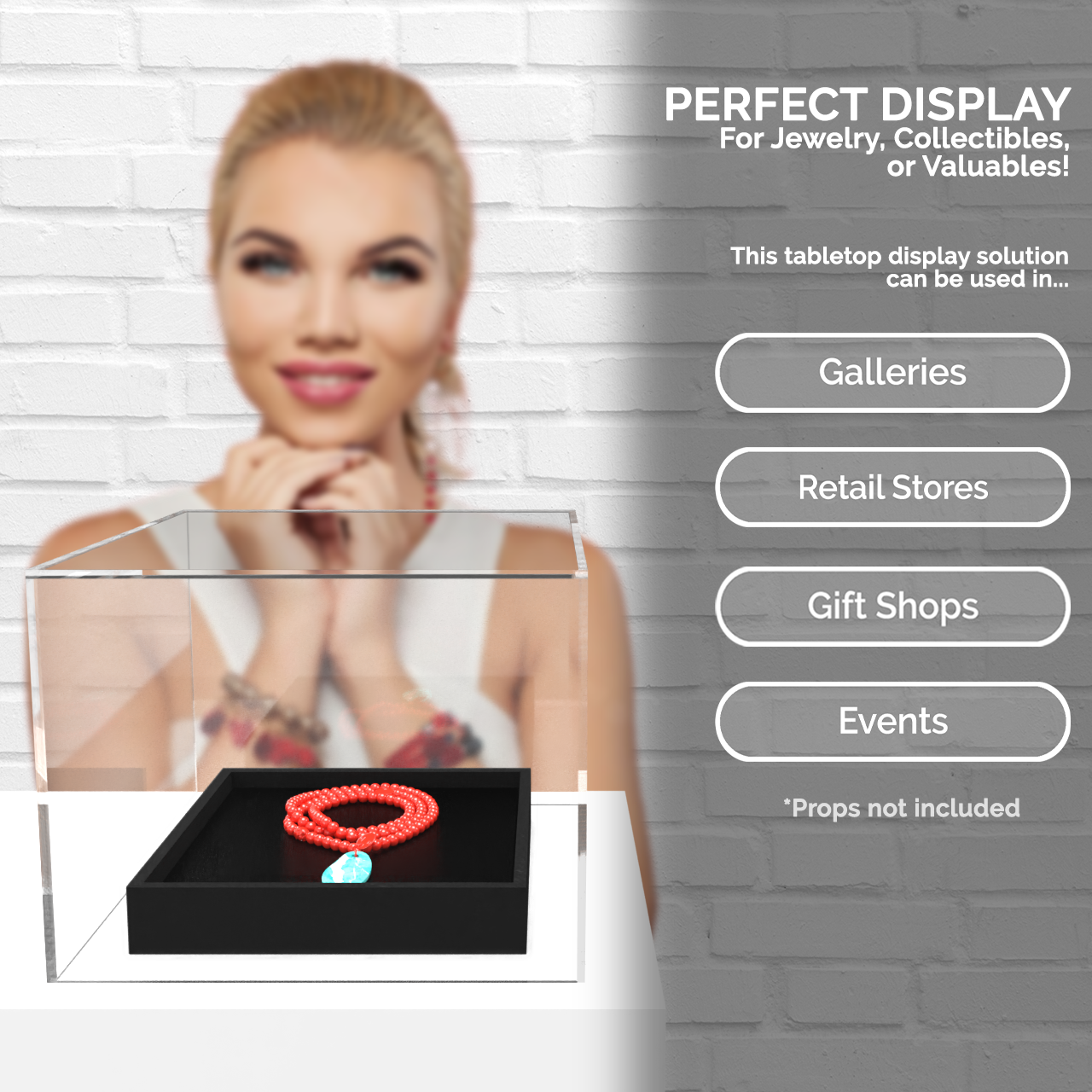 Jewelry Showcase Box