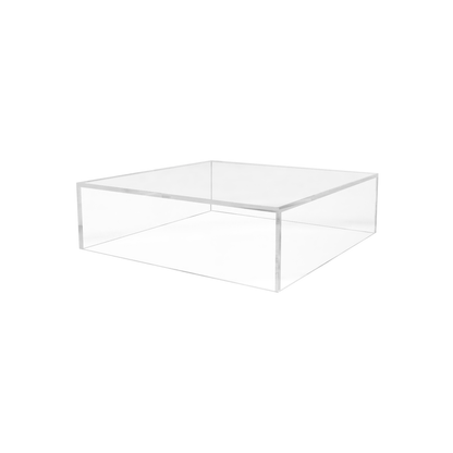 6.75" x 6.75" x 2" Acrylic Retail Display Box