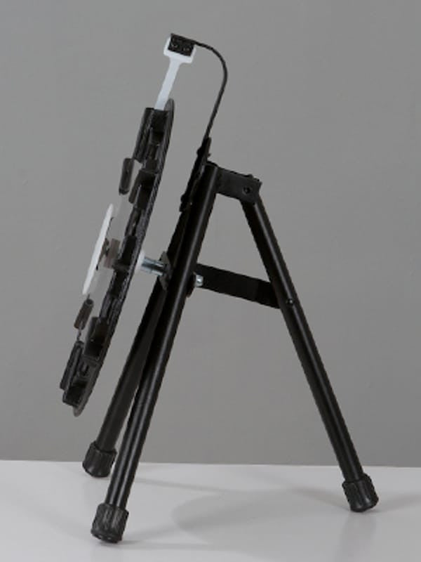 Ten Slot Prize Wheel Fourteen Inch Wide Tabletop Game side view