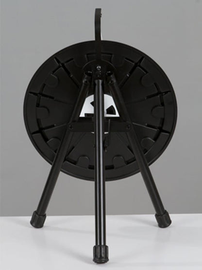 Ten Slot Prize Wheel Fourteen Inch Wide Tabletop Game back view