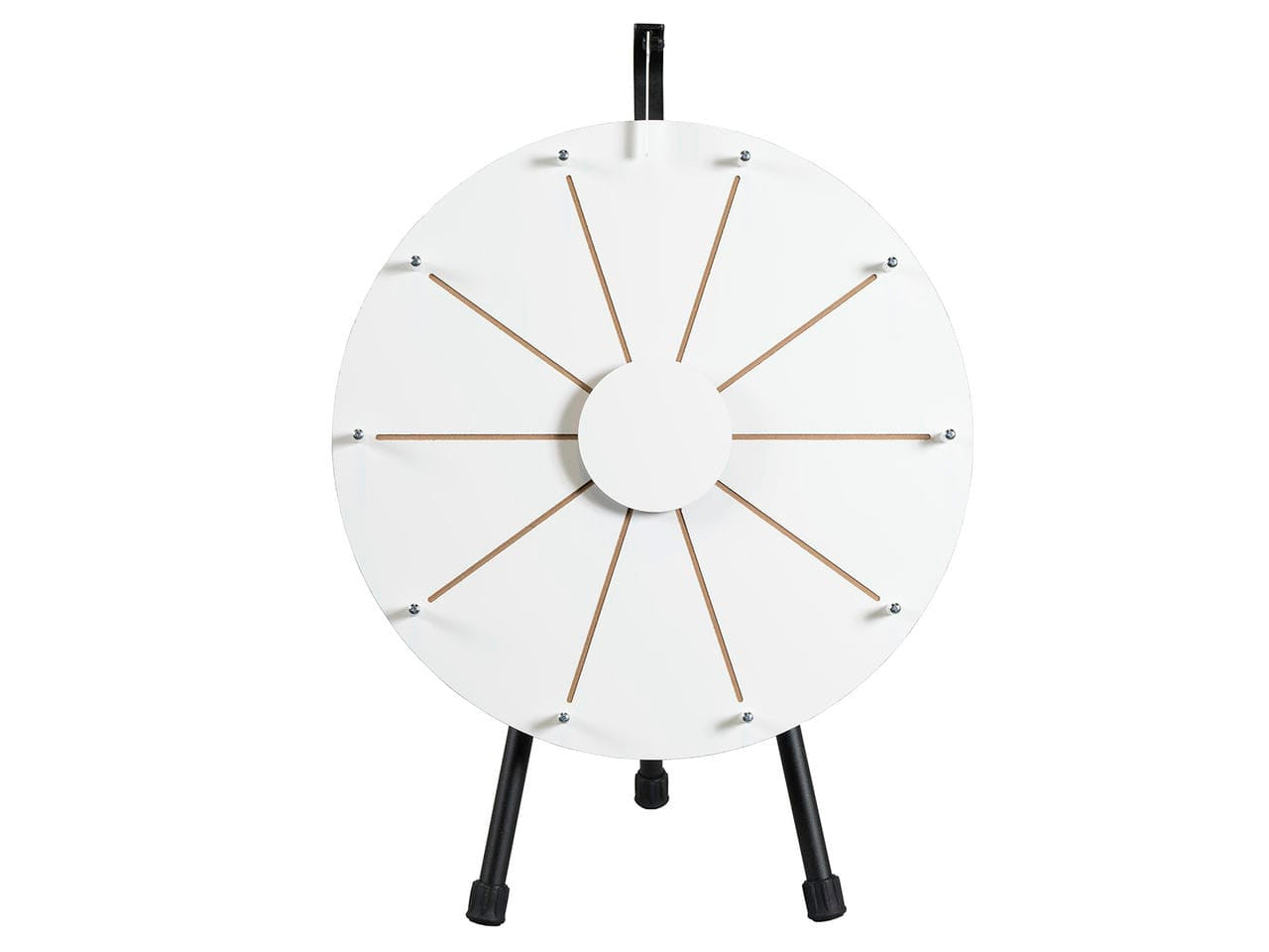 10 Slot 21" Dry Erase Prize Wheel Mini Tabletop Game for Shows