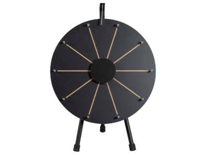 10 Slot 21" Chalk Board Prize Wheel Mini Tabletop Game