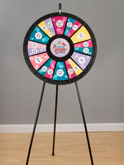 Adaptable Floor Stand Prize Wheel Game