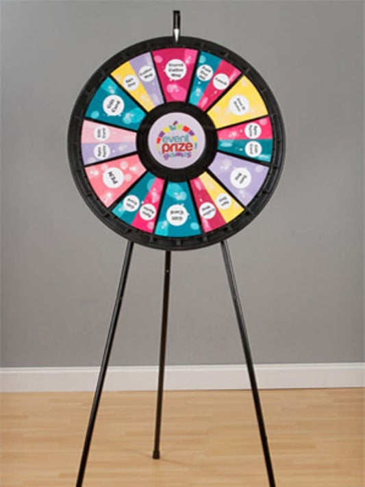 Adaptable Floor Stand Prize Wheel Game