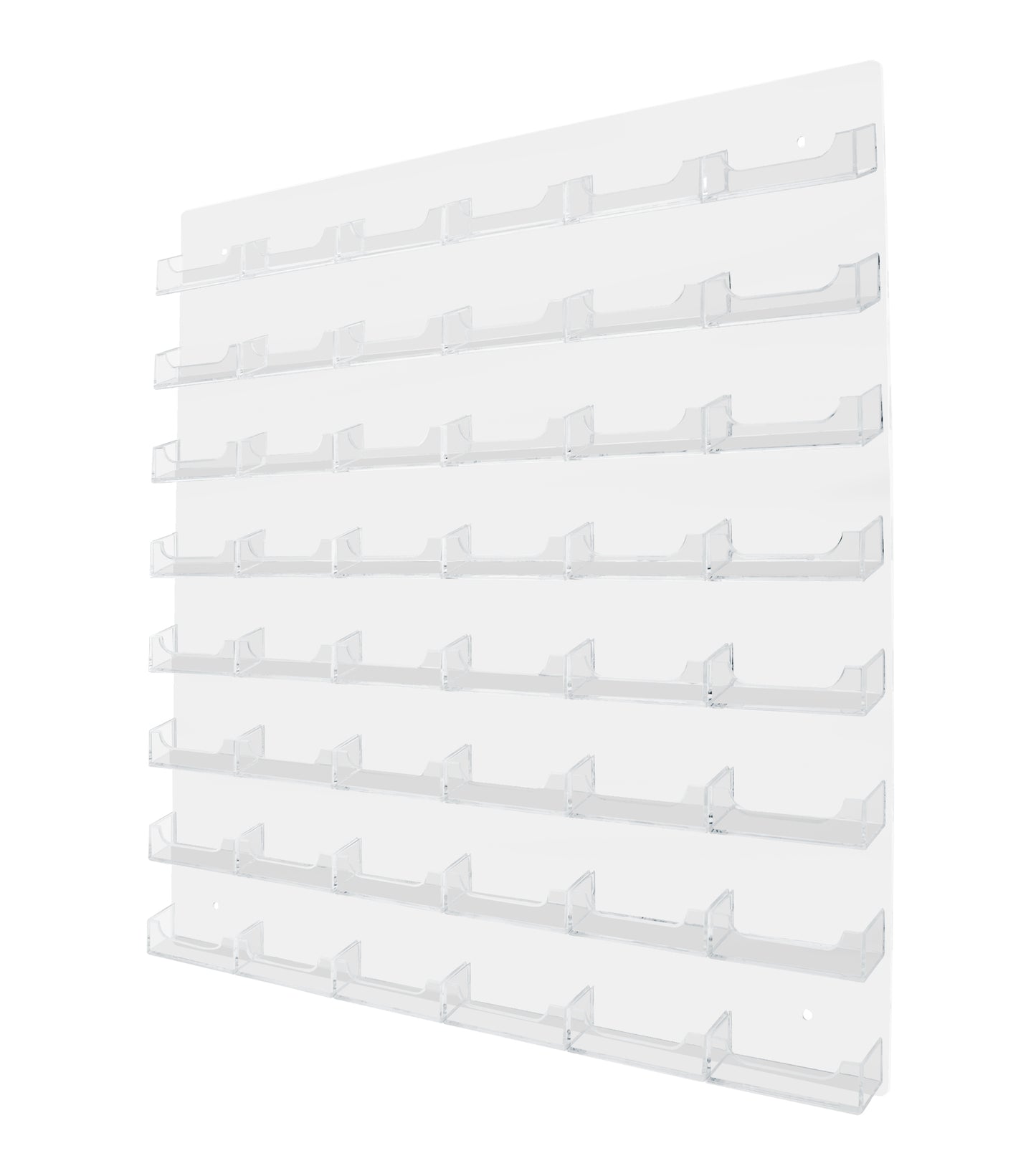 48 Pocket Wall Mount Business Card Holder Lightweight Rack
