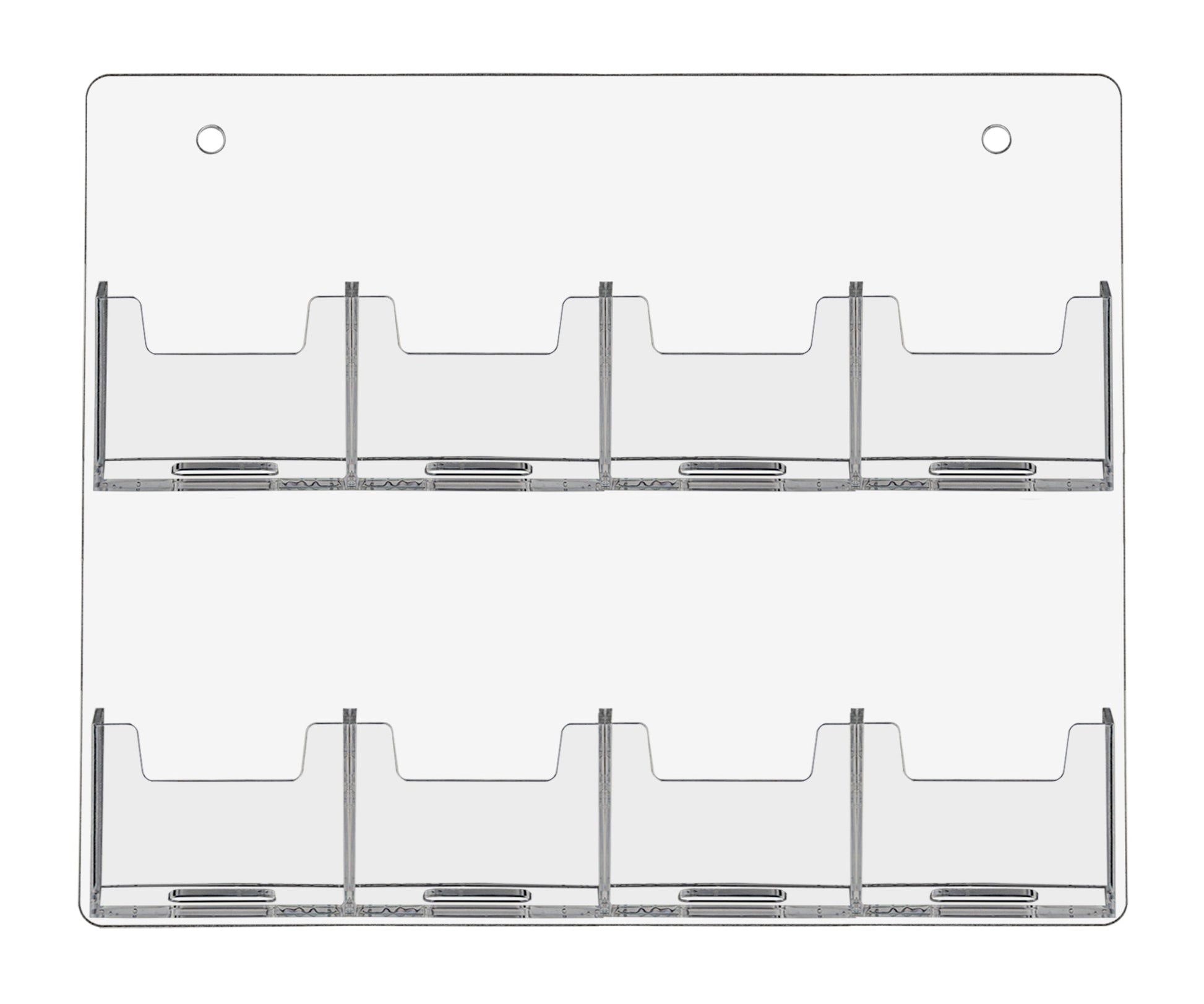 8 Pocket Hanging Vertical Business Card Holder