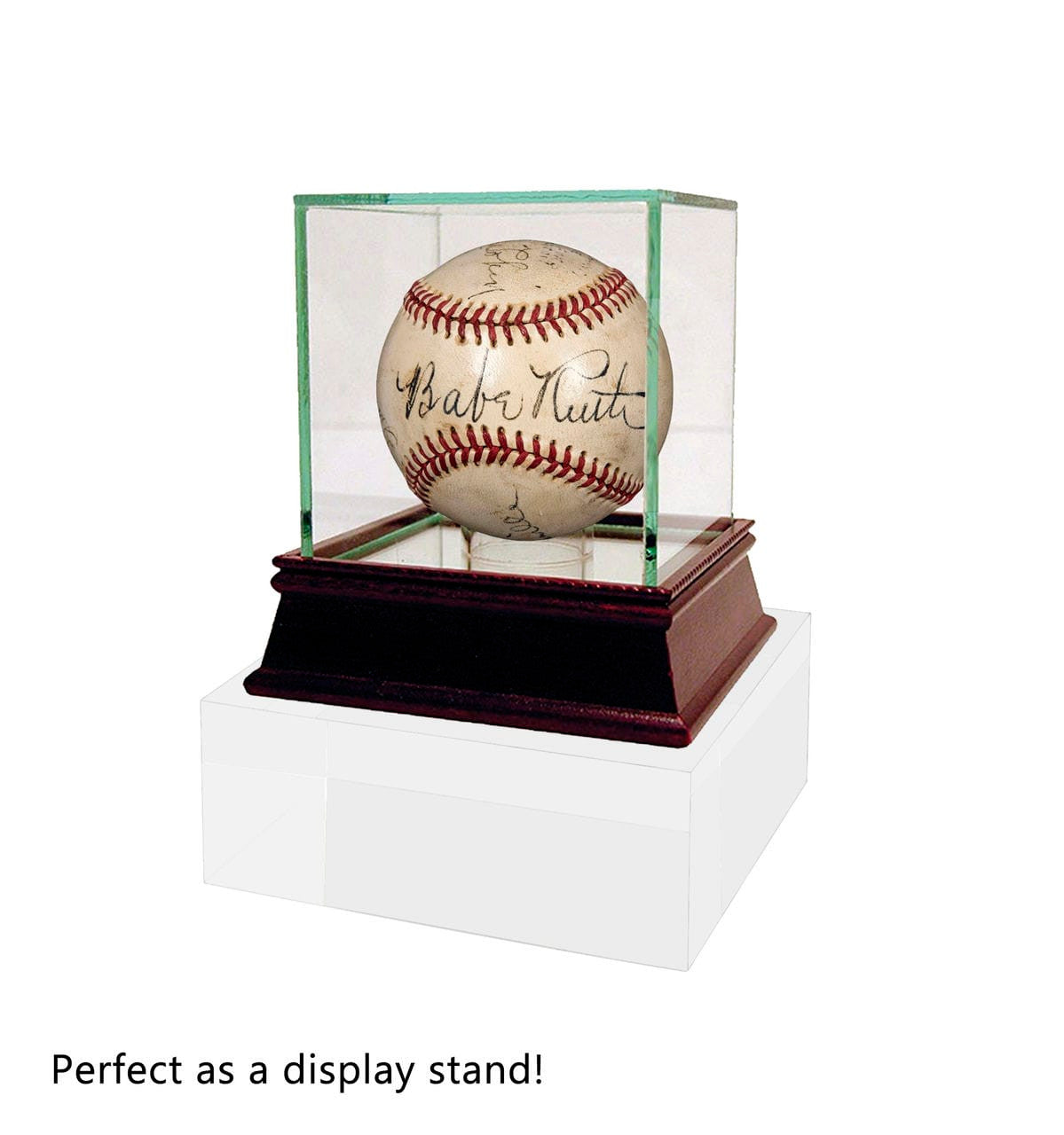 4" x 1.5" x 4" Solid Acrylic Display Cube Retail Store Riser