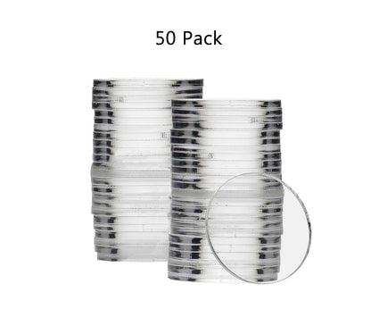 Blank Discs 1.5" Clear Acrylic Circle Craft Supplies .080" Thick